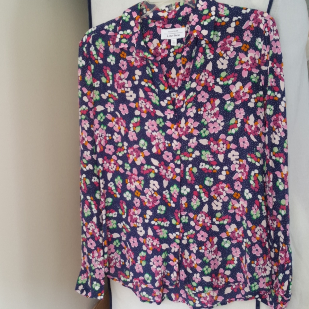 silk blouse